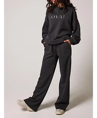 Lovall Women's All Szn Organic Oversized Sweatshirt Four
