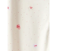 Carter's Baby Girls Candy Heart Print Sleep and Play Pajama
