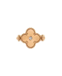 Pre-Owned Van Cleef & Arpels Vintage Alhambra Reversible Ring