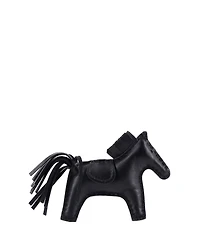 Pre-Owned Hermes Pm So Black GriGri Rodeo Bag Charm Leather