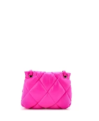 Pre-Owned Balenciaga Medium Touch Shoulder Bag Quilted Puffy Leather