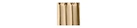Ellis Stacey Solid Color Window 3" Rod Pocket High Quality Fabric Lined Swag Set 126"x36" Almond