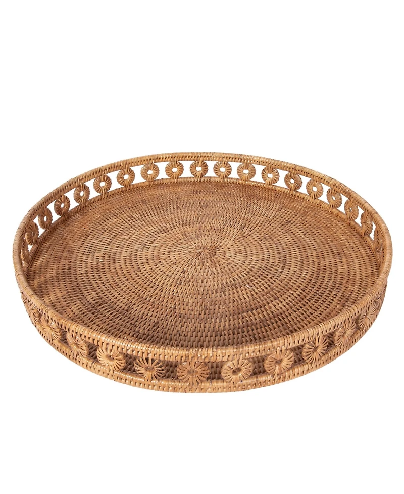 Artifacts Rattan Inna Design Round Tray