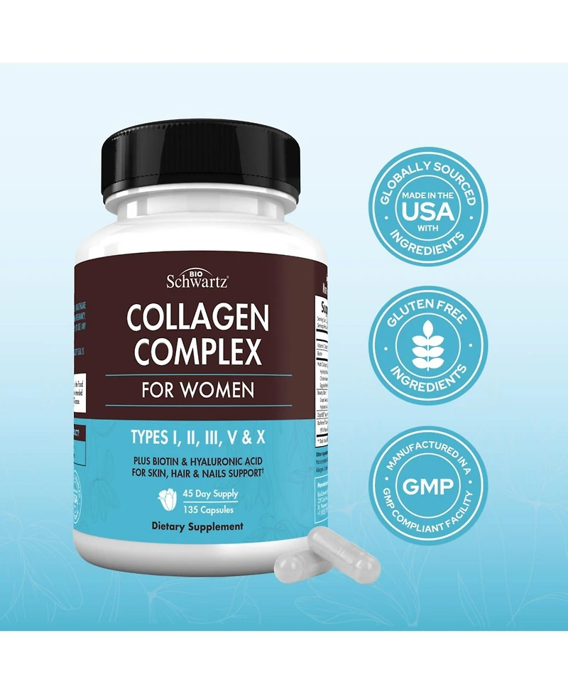 BioSchwartz Collagen Capsules, 135ct