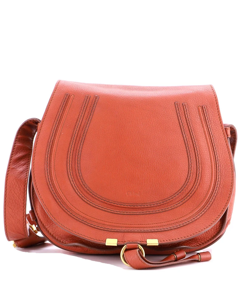 Pre-Owned Chloe Medium Marcie Crossbody Bag Leather