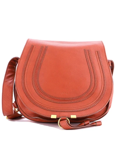 Pre-Owned Chloe Medium Marcie Crossbody Bag Leather