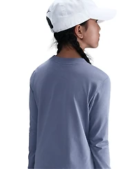 Nike Girls Sportswear Printed Long-Sleeve T-Shirt