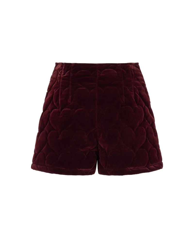 Nocturne Women's Quilted Mini Shorts