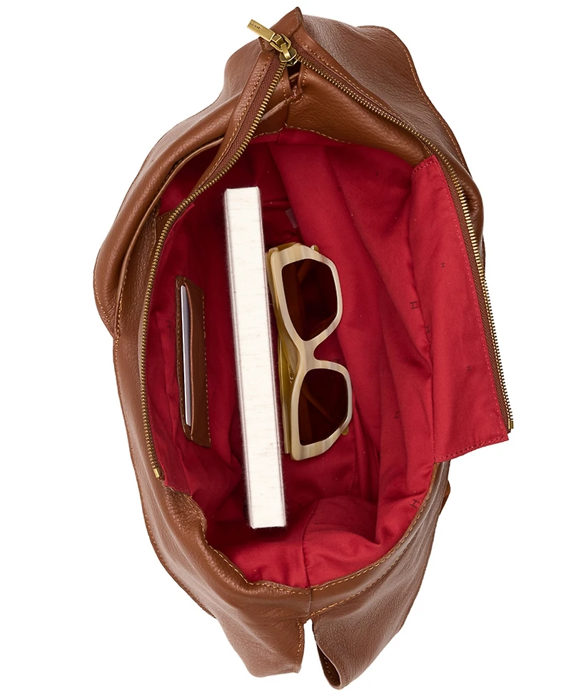 Hammitt Women's Tom Zip Large Leather Hobo Handbag