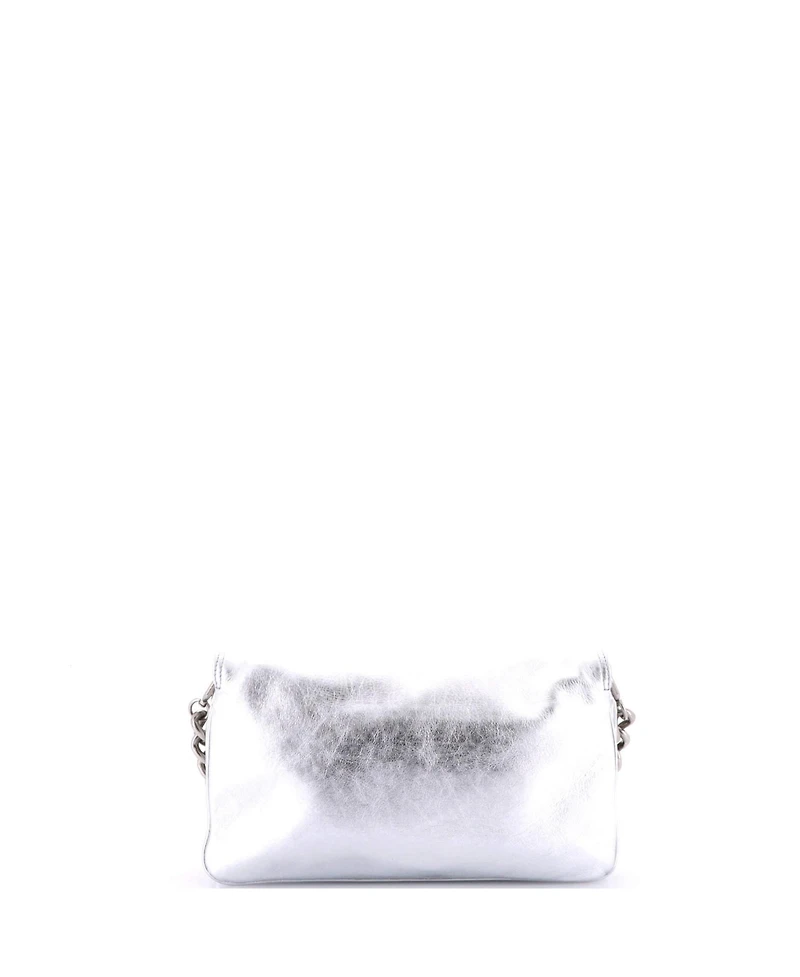 Pre-Owned Balenciaga Large Bb Soft Flap Bag Leather