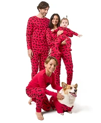 Leveret Kids Two Piece Cotton Holiday Pajamas