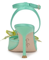 Jessica Simpson Women's Vilyria Orchid Embellished Mid-Heel Pumps