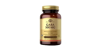 Solgar Gaba ,500 mg ,50 Veg Caps