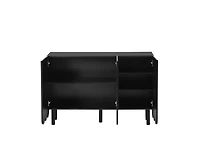 Casainc Storage Cabinet Shoe with 5 Solid Wood Legs