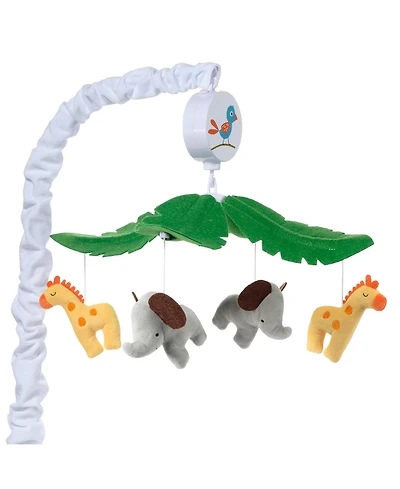 Bedtime Originals Lollipop Jungle Musical Baby Crib Mobile Soother Toy