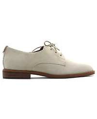 Gentle Souls Women's Aronson Almond Toe Suede Lace-Up Oxford Shoes