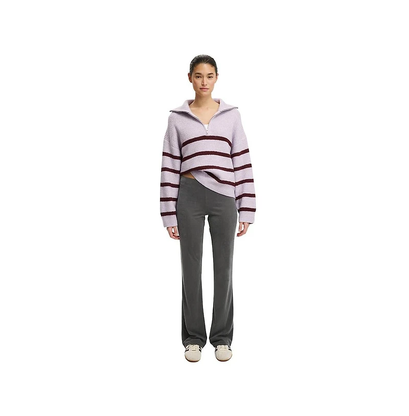 Cotton On Women's Luxe Half Zip Pullover