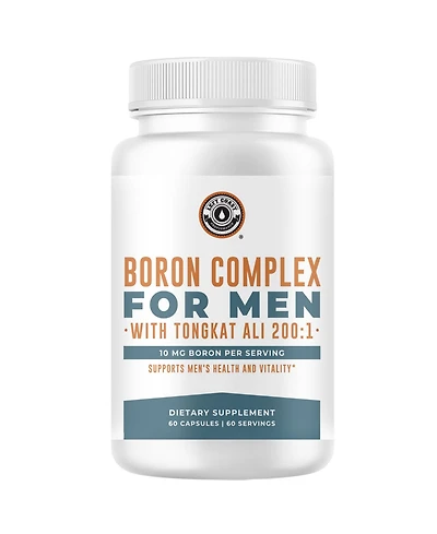 Boron Supplement For Men With Tongkat Ali, 60ct