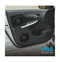 Two-Way Sound Speaker System, 4'' Coaxial Loud Audio, 240 Watts, 4 Ohm Impedance, 3/4'' Asv Voice Coil
