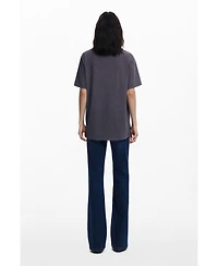 Desigual Women's Printed Crop T-shirt