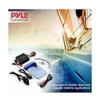 Bluetooth Marine Amplifier Kit, 2-Ch. Waterproof Audio Power Amp System