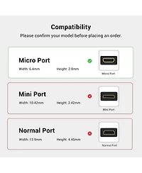 SmallRig Ultra Slim 4K Hdmi Type D to A Adapter Cable