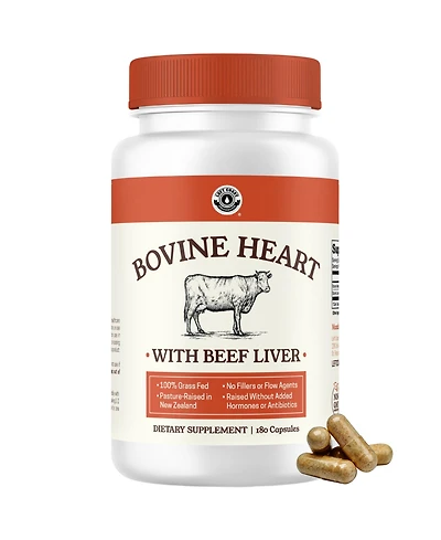 Bovine Heart Capsules, 180ct