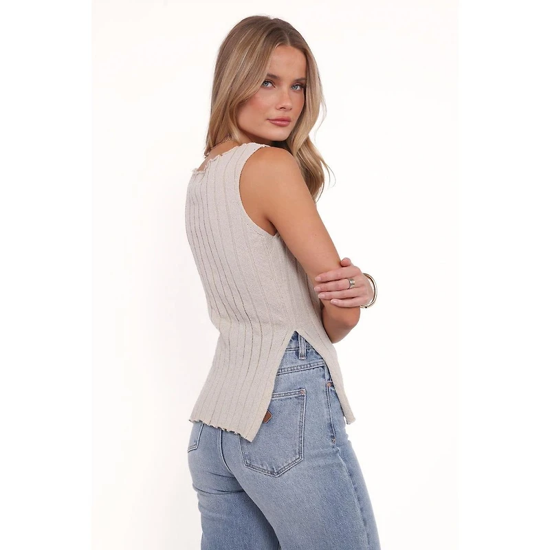 Petal and Pup Women's Brodie Wide Rib Knit Top