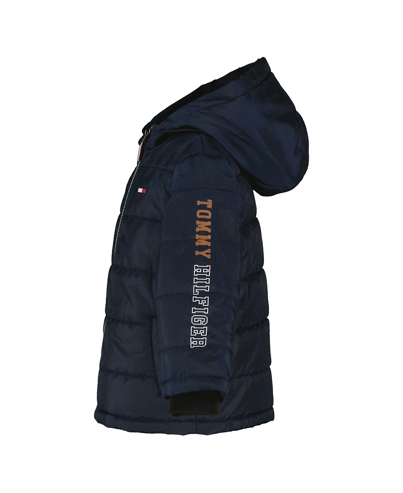 Tommy Hilfiger Baby Boys Long Sleeve Puffer Jacket
