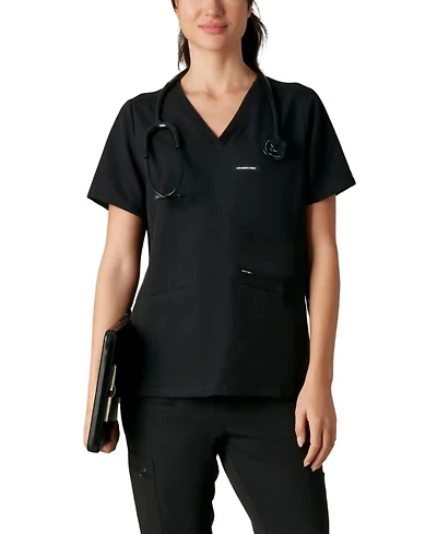 Members Only Women's Palermo 4-Pocket Scrub Top