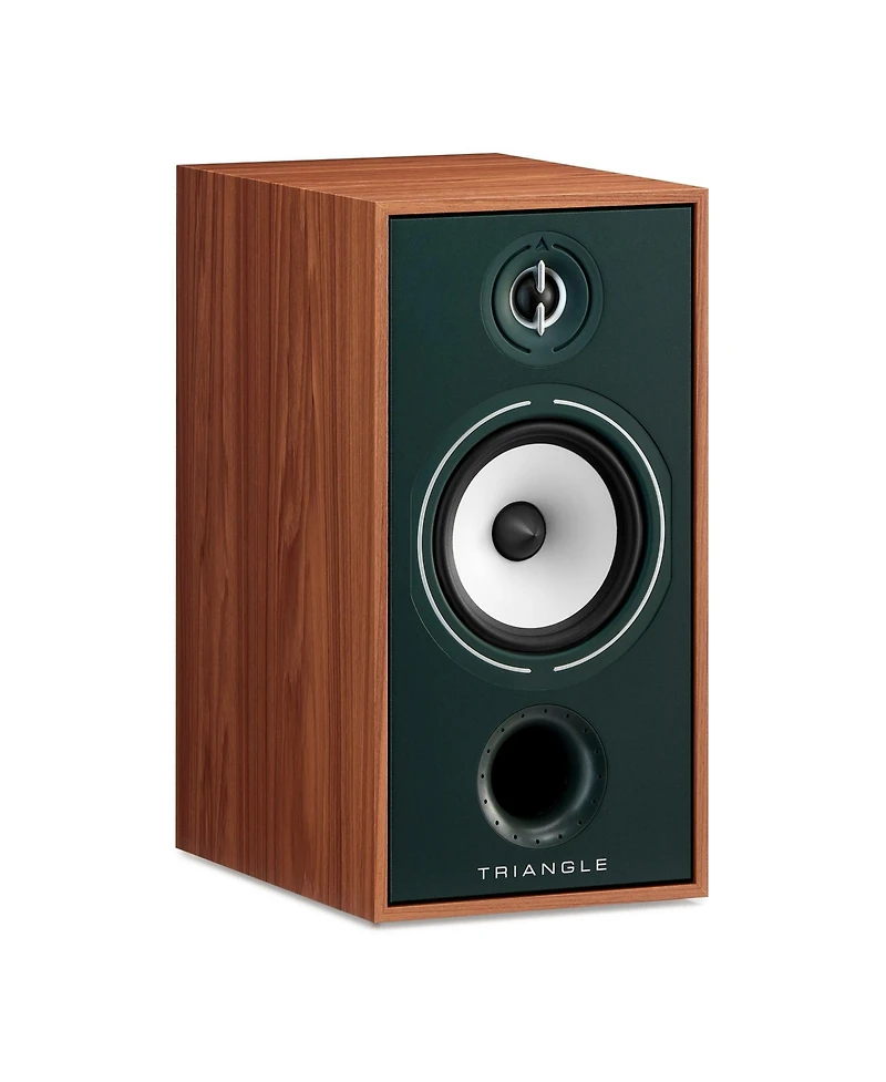 Triangle Borea BR04 Bookshelf Speakers (Pair) - Oak Green