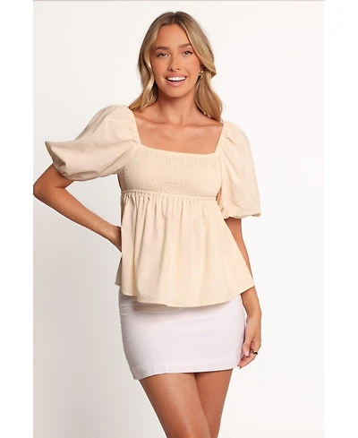 Petal and Pup Women's Jemima Puff Sleeve Top