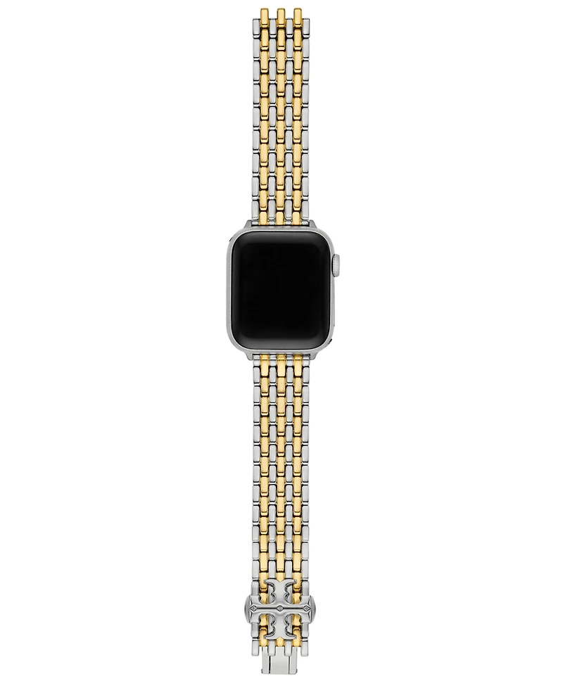 Tory Burch Two-Tone Stainless Steel Bracelet For Apple Watch 38mm-45mm
