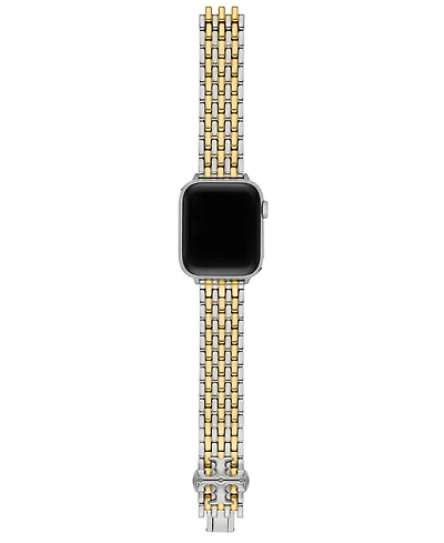 Tory Burch Two-Tone Stainless Steel Bracelet For Apple Watch 38mm-45mm