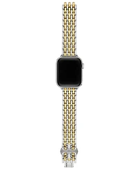 Tory Burch Two-Tone Stainless Steel Bracelet For Apple Watch 38mm-45mm
