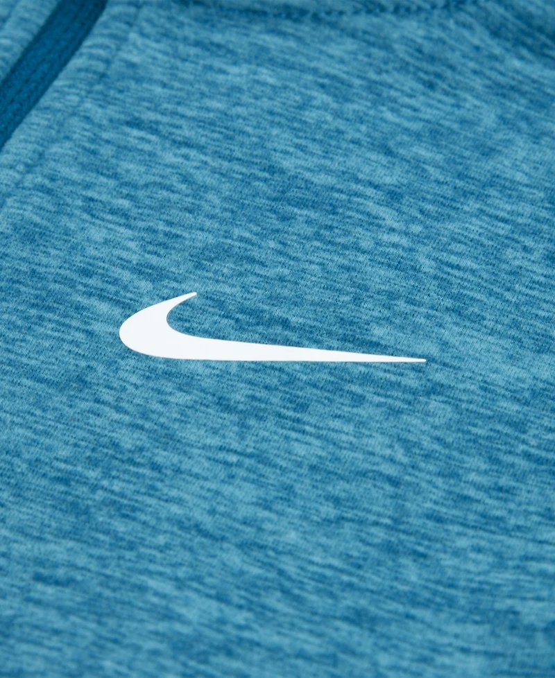 Nike Boys 4-7 2-Piece Quarter-Zip Sunset Fleece T-Shirt and Pants Set