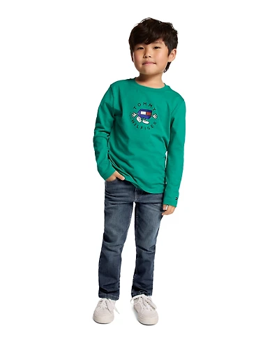 Tommy Hilfiger Boys 2T-7 Crewneck T-Shirt