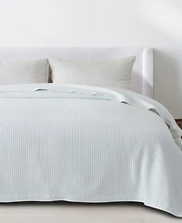 Linery & Co. Waffle Weave Textured Cotton Blanket