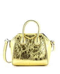 Pre-Owned Givenchy Micro Antigona Bag Leather