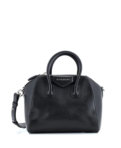 Pre-Owned Givenchy Mini Antigona Bag Leather