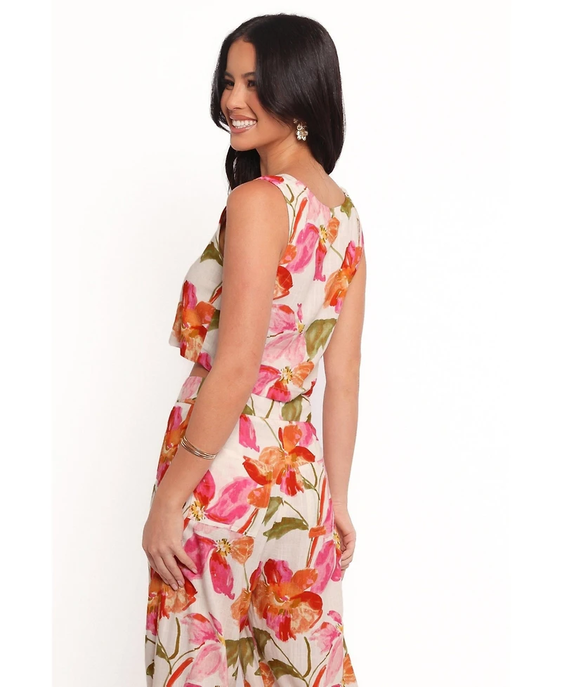 Petal and Pup Women's Dahliae Top