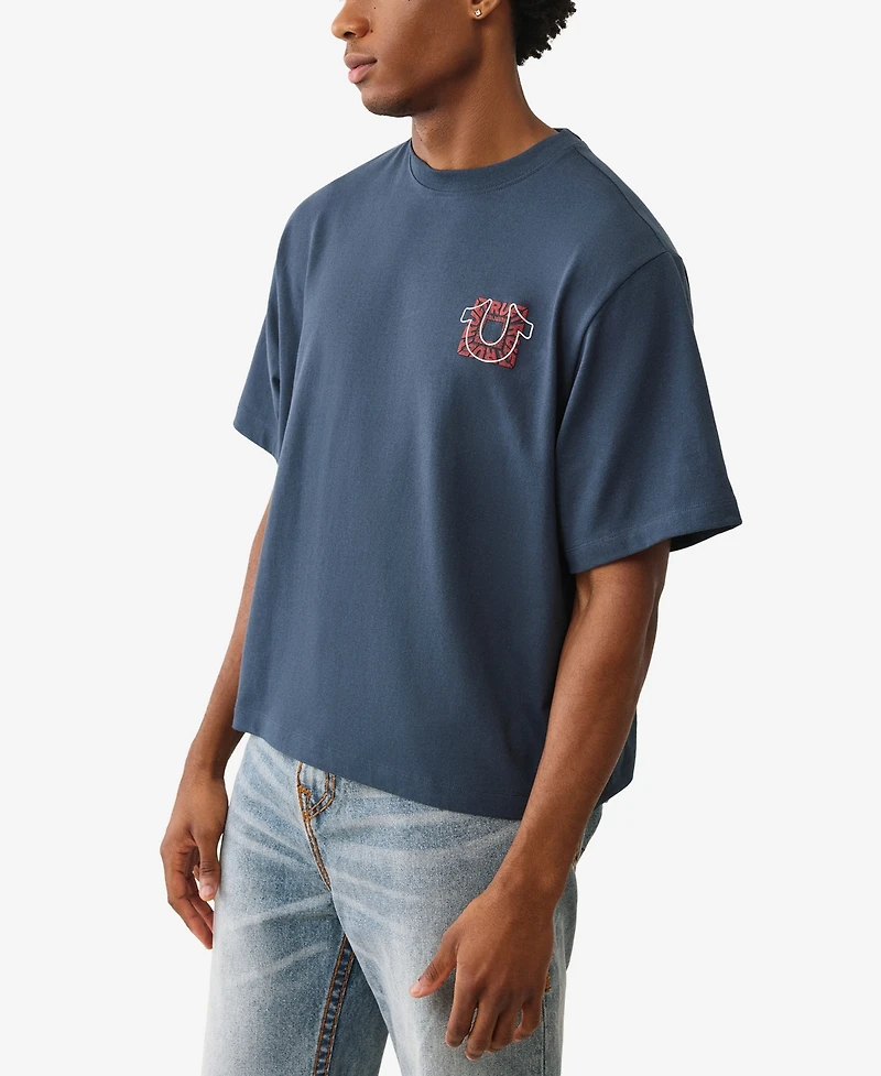 True Religion Men's Skeleton Thumb T-Shirt