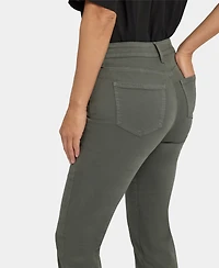 Nydj Petite High Rise Marilyn Straight Jeans