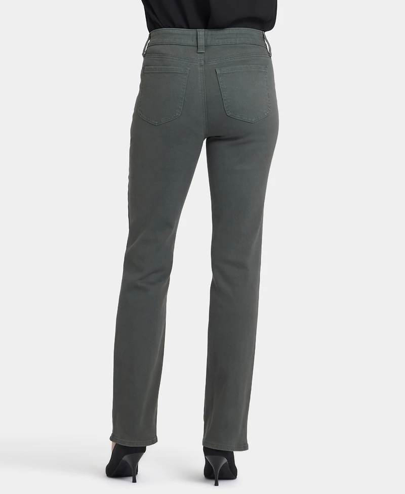 Nydj Petite Marilyn Straight Utility Jeans