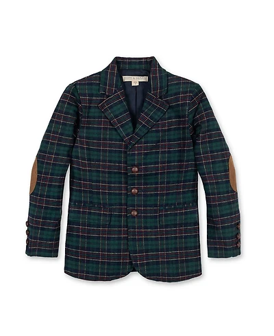 Hope & Henry Little and Big Boys' Organic Brushed Cotton Suit Jacket