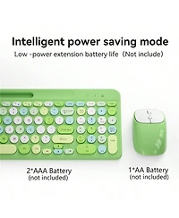 Wireless Keyboard and Mouse Combo