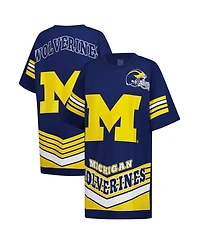 Gameday Couture Women's Navy Michigan Wolverines Perfect Score Mini T-Shirt