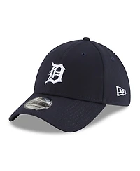 New Era Men's Navy Detroit Tigers 2025 Mlb Postseason Side Patch 39THIRTY Flex Hat