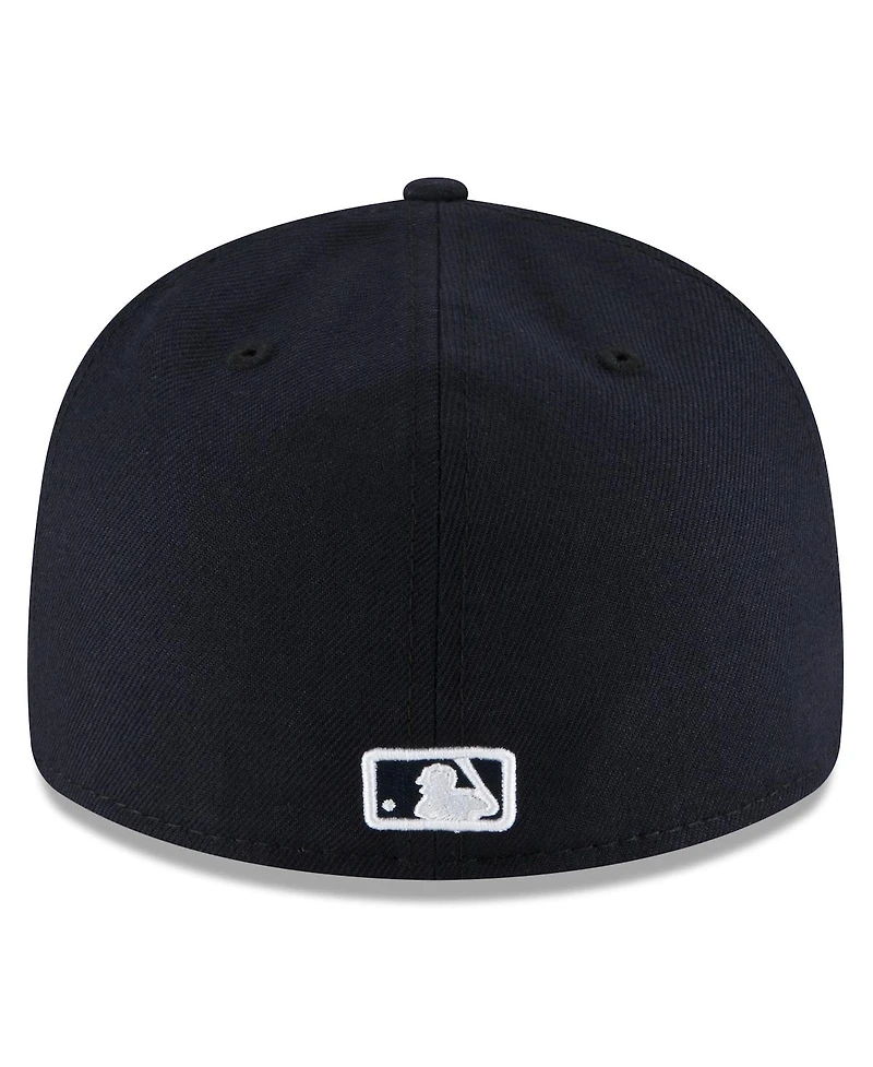 New Era Men's Navy Detroit Tigers 2025 Mlb Postseason Side Patch Low Profile 59FIFTY Fitted Hat