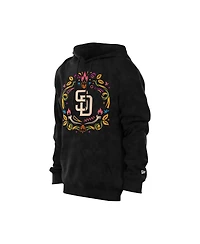 New Era Men's Black San Diego Padres Dia de los Muertos Brushed Fleece Hoodie